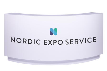 Print på folie, rund disk (front)